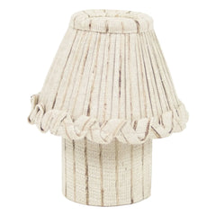 Olsson & Jensen - Shiva linen table lamp | Cream