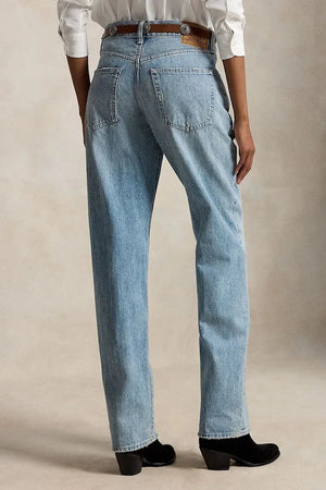Polo Ralph Lauren relaxed fit kadın kot pantolon