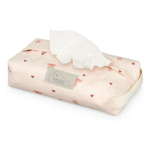 Cam Cam - Bows Wet Wipes Case | Light Pink