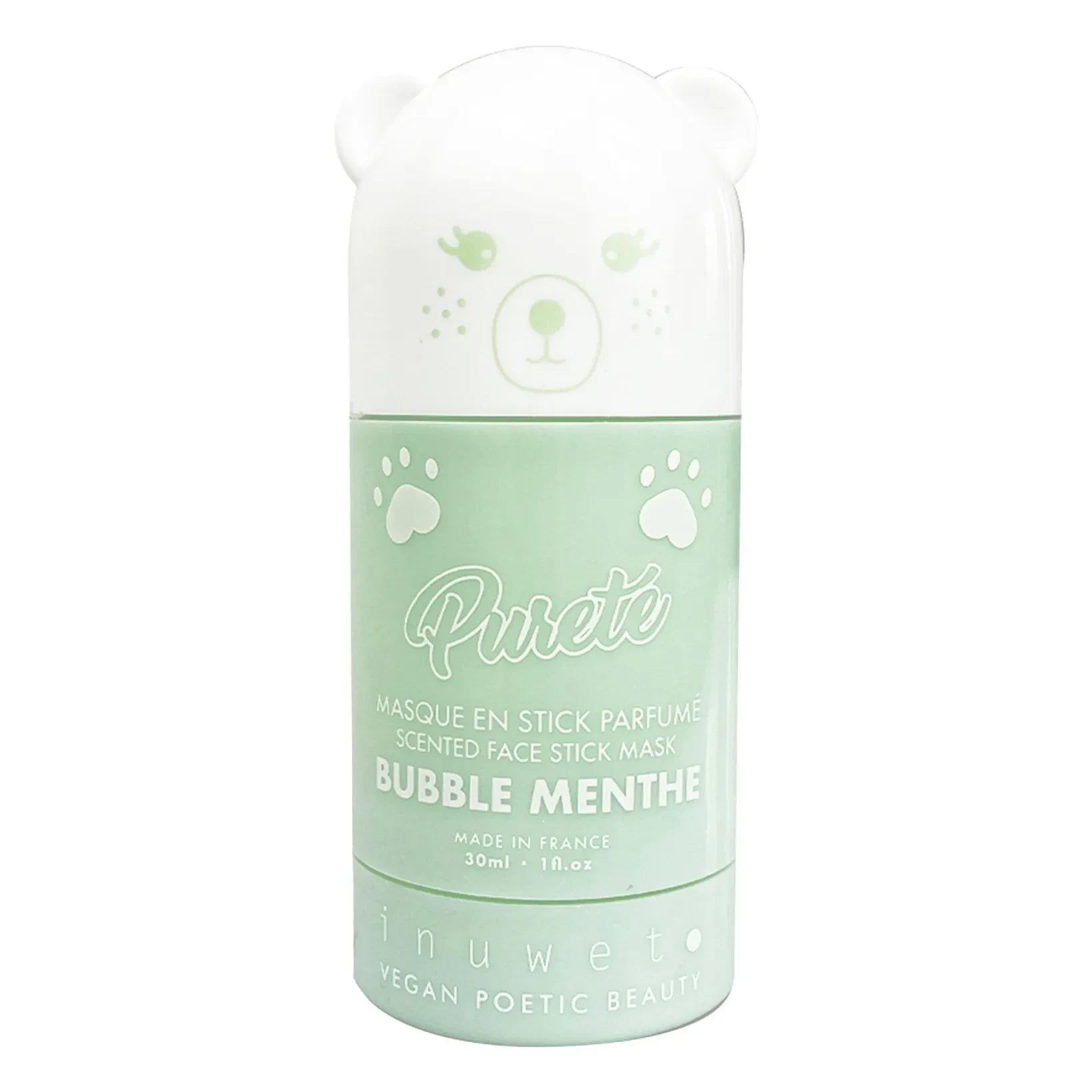 Inuwet - Bubble Mint arındırıcı kil çubuk maske