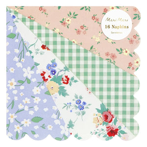Meri Meri - Patchwork Paper Towels - Set of 16