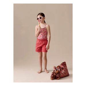 Bonpoint - Laika Fleuri Mayo Geri Dönüştürülmüş Lifler | Toz Pembe