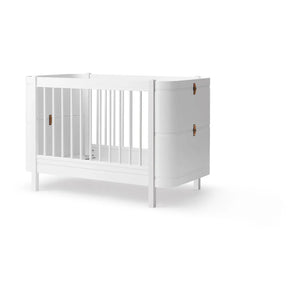 Oliver Furniture - Wood Mini+ bebek yatağı, junior kit hariç | Beyaz
