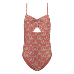 Beachlife - Geri Dönüştürülmüş Elyaflı Mayo | Bordo