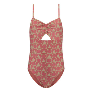 Beachlife - Geri Dönüştürülmüş Elyaflı Mayo | Bordo