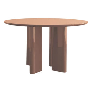 Gabrielle Paris - Joe Lake Round Dining Table | Cranberry