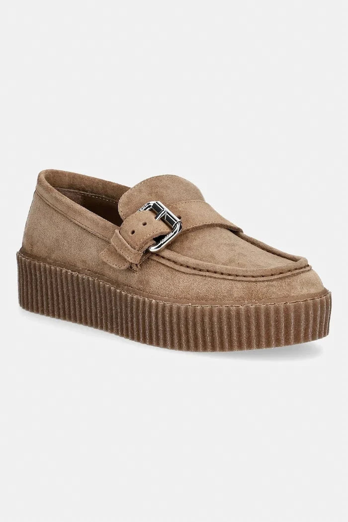 Weekend Max Mara Kadın Süet Loafer