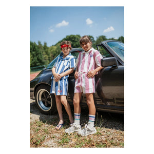 Cos I Said So - Striped Dream League Shorts | Blue