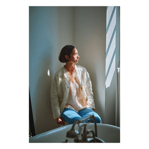 Poudre Organic - Millet Organik Pamuklu Kapitone Ceket | Sarı