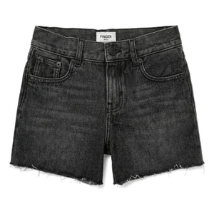 Finger in the nose - Denim Eva şort | Denim gri