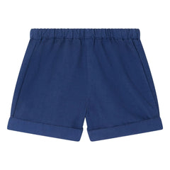 Bonpoint - Ecady Popeline Bio-Baumwollshorts | Marineblau