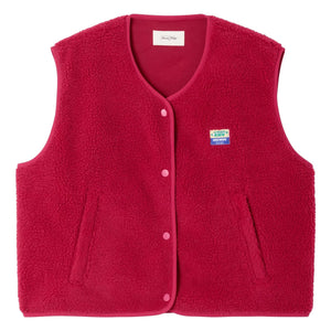 American Vintage - Hoktown Sleeveless Jacket | Magenta