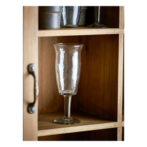 Bloomingville - Asha Weingläser aus recyceltem Glas - 4er-Set | Klar