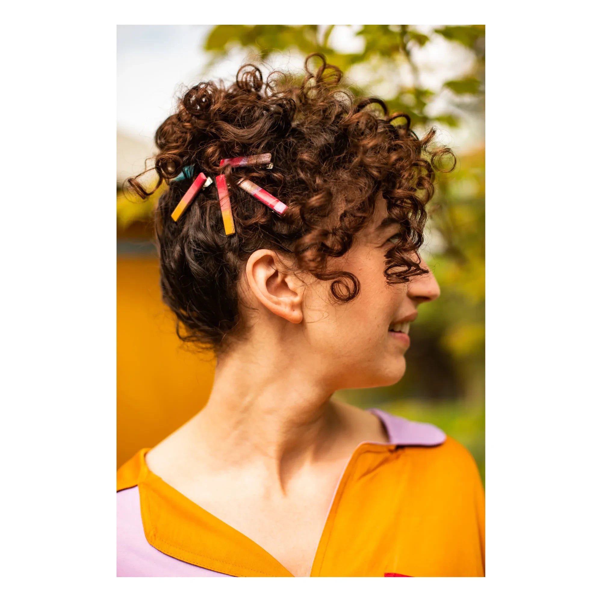 Beauw - Hair Clips - Set of 2 | Fuchsia