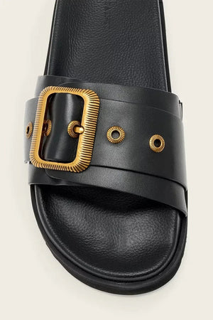 Deri AllSaints Ellie Western Sandaletler