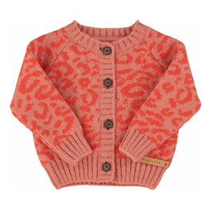 Piupiuchick - Leopar Yün Yelek | Pembe