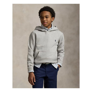 Ralph Lauren – Kapuzenpullover mit Logo | Grau