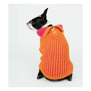 The Furry Folks - Ribbed Pullover | Orange
