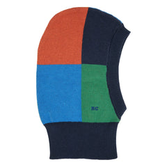 Bobo Choses - Quadratische Sturmhaube aus Bio-Baumwolle | Blau