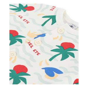 Petit Bateau - Bel Eté Fleece Tulum | Ecru