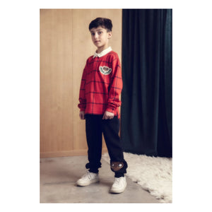 Mini Rodini - Jogger E.T. Organik pamuk | Siyah