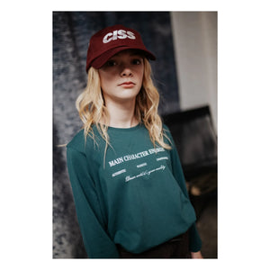 Cos I Said So - Langarmshirt Main Character Bio-Baumwolle | Dunkelgrün