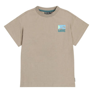 Tumble N'Dry - Solomon Islands Oversize T-shirt Recycled cotton | Sand coffee
