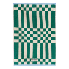 Tarta Gelatina - Marina guest towel | Green