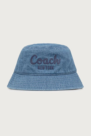 Coach denim kadın bucket şapka