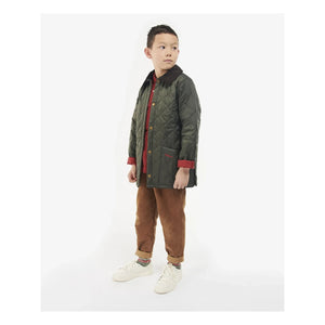 Barbour - Liddesdale Kapitone Ceket | Koyu yeşil