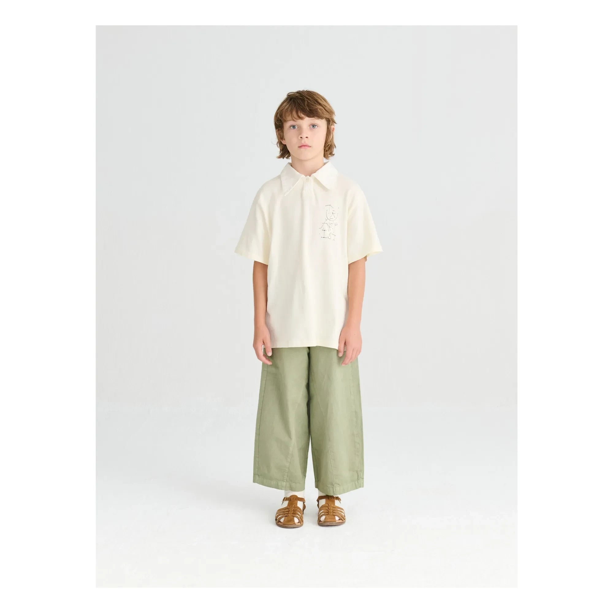 True Artist - Ample Pants No.15 Organic Cotton | Khaki