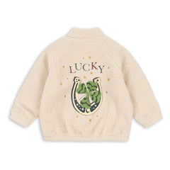 Konges Sløjd - Lucky Recycled Fibre Jazz Sherpa Jacke | Beige