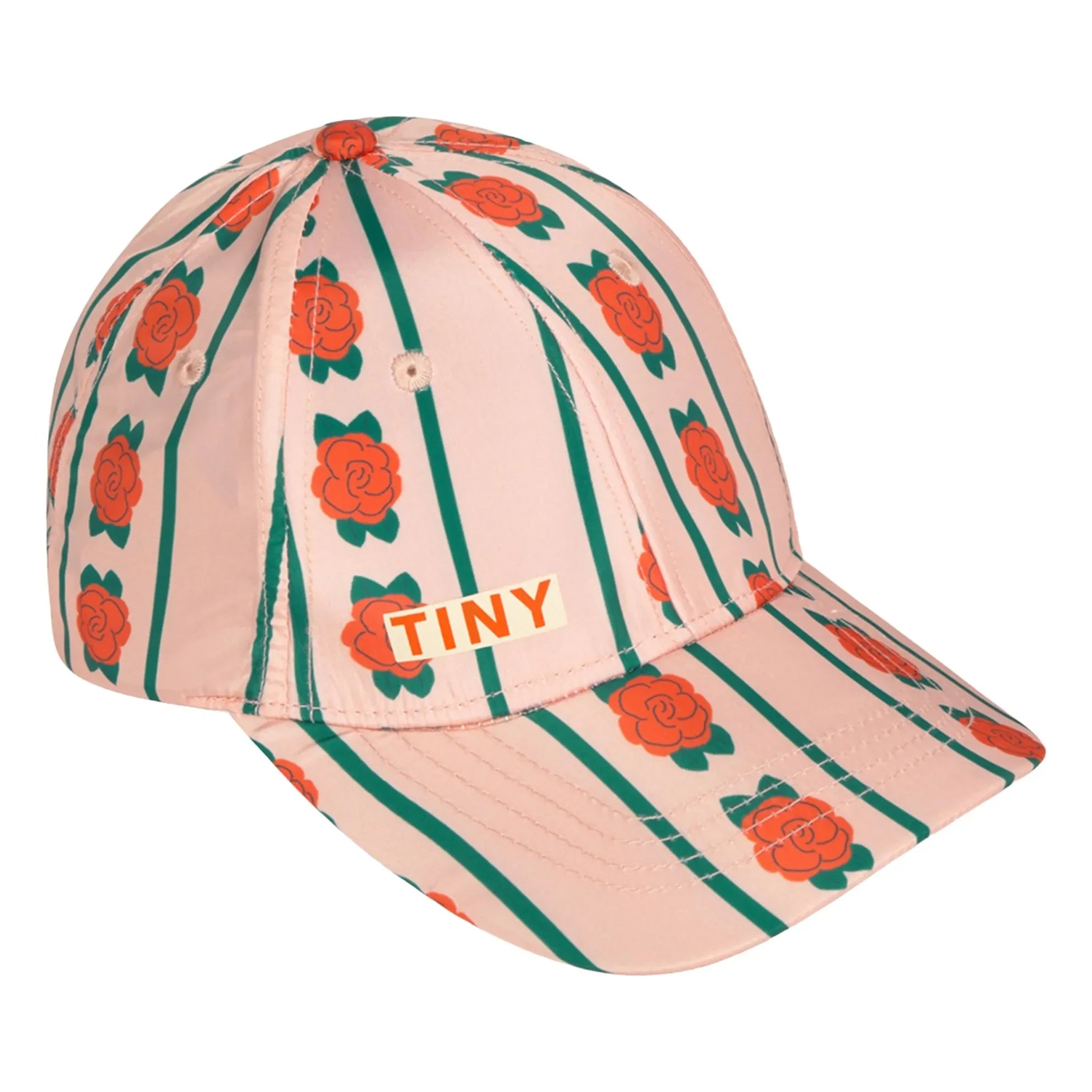 Tinycottons - Pink Rose Pattern Hat