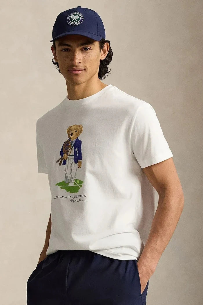 Polo Ralph Lauren erkek pamuklu Wimbledon tişört