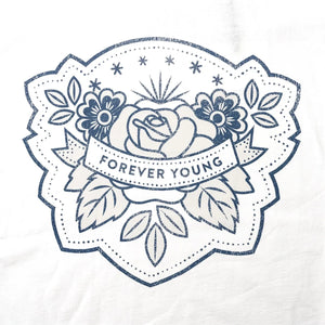 Hundred Pieces - Luna Forever Young Tişört | Off White