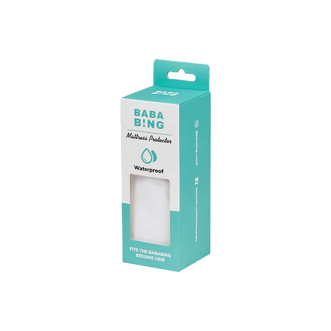 Bababing Bababiing Universal Waterproof Sheet - White-Sheets-White- | Natural Baby Shower