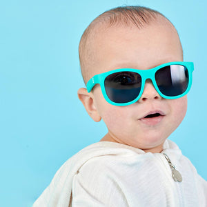 Babiators Original Navigator Sunglasses (2024) - Totally Turquiose-Sunglasses-Totally Turquiose-0-2 (Junior) | Natural Baby Shower
