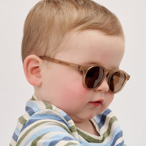 Babiators Original Keyhole Sunglasses - Cocoa Cloud-Sunglasses-Cocoa Cloud-0-2y | Natural Baby Shower
