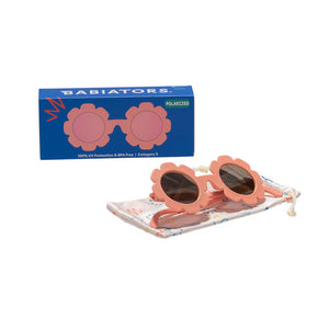 Babiators Polarised Flower Sunglasses - Peachy Keen-Sunglasses-Peachy Keen-0-2 (Junior) | Natural Baby Shower