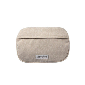 BabyBjorn Pocket Pouch Woven Melange - Light Beige-Baby Carrier Inserts-Light Beige-One Size | Natural Baby Shower