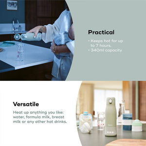 Babymoov Moov + Feed Autonomous Bottle Warmer - Green-Bottle Warmers-Green- | Natural Baby Shower