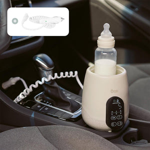 Babymoov NutriSmart+ 4 in 1 Bottle Warmer & Steriliser - with 12v Travel Adaptor - Mineral Beige-Bottle Warmers-Mineral Beige-Each | Natural Baby Shower