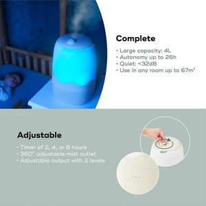 Babymoov Wave Humidifier - Sand-Humidifiers-Sand- | Natural Baby Shower