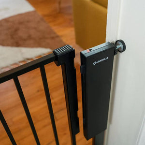 Badabulle Safe & Pass Automatic Safety Gate-Home Safety-Black- | Natural Baby Shower