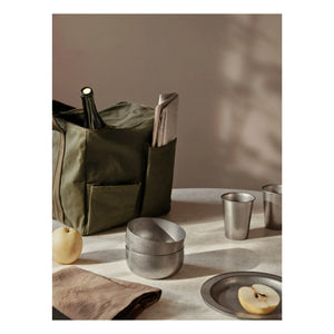 Ferm Living - Buruşuk bardak | Çelik