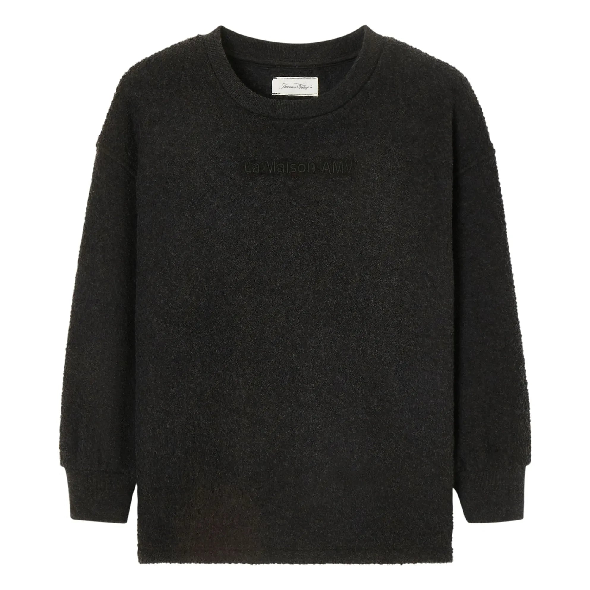 American Vintage - Bobypark Sweatshirt | Meliertes Anthrazit