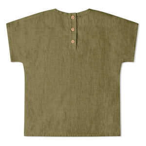 Matona - Easy Lin T-shirt | Zeytin
