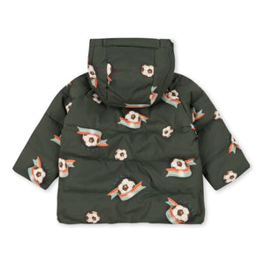 Konges Sløjd - Nuka Geri Dönüştürülmüş Elyaf Dolgulu Mont | Yeşil