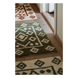 Madame Stoltz - Quilted cotton bath mat | Red