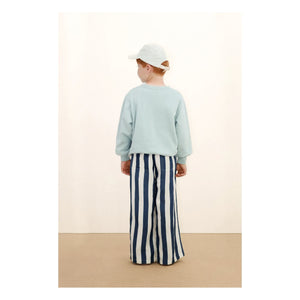 Tinycottons - Blaue Gestreifte Hose | Blau